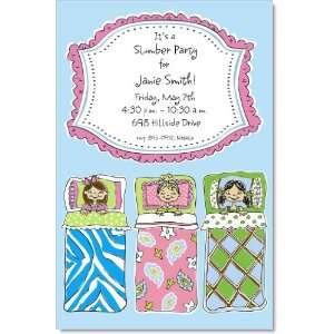  Patterned Slumber Party Invitations Health & Personal 