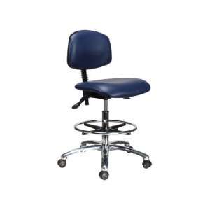   Dissipating (ESD) Cleanroom Chair w/Footring 22   32