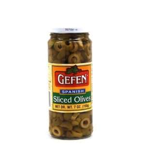 Gefen Sliced Olives 7oz. Grocery & Gourmet Food