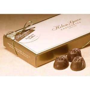Helen Grace Chocolates, Milk Chocolate Raspberry Rose Truffles, 6 oz 