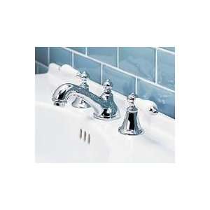 St Thomas Creations Two Handle Widespread Bathroom Faucet   Cyrstal 