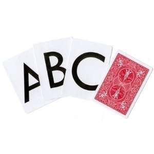   Alphabet Deck   Bicycle   Card / Close Up Magic Tr