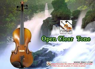   Antique Guarnieri Style 4/4 Violin Full Clear Open Tone Beautiful Oil