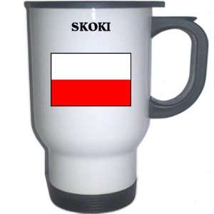  Poland   SKOKI White Stainless Steel Mug Everything 