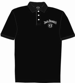 Jack Daniels Embroidered Golf Shirt Polo medium  