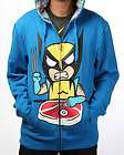   Wolverine ZIPPERED Hoodie NWT Size XL Marvel Heroes Simone Legno