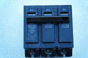 GE Circuit Breaker TYPE THQL 30 Amp  