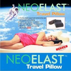  Support Memory Foam Travel Pillow W/pouch Bag