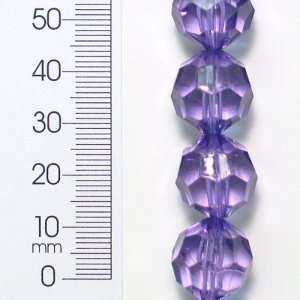  Acrylic Faceted Beads 8 Inch Strand Arts, Crafts & Sewing