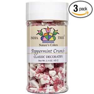 India Tree Decoratifs, Peppermint Crunch, 2.3 Ounce (Pack of 3)