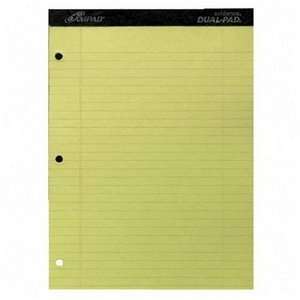   College/Med Ruled, 8 1/2 x 11 3/4, Canary, 100 Sheets