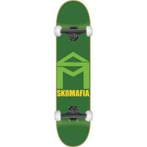  Sk8mafia House Complete Skateboard   8.19 Green w/Mini 