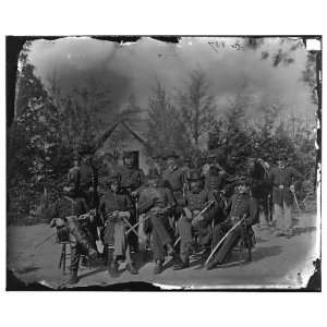   staff at Camp Stoneman, the cavalry depot 