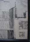 Ink & Pencil, Cityscape, Ruth Ettling – Signed  