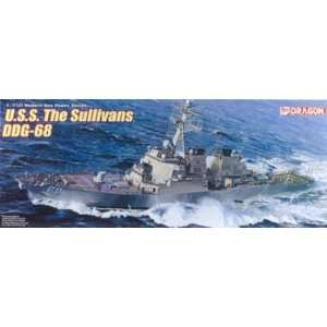   Models USA   1/350 USS Sullivans DDG68 (Plastic Model Ship) Toys
