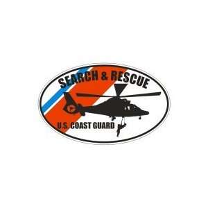  U.S. Coast Guard Search & Rescue Decal Automotive