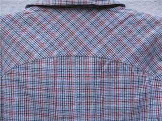 CJ Banks Textured Stretch Plaid 3/4 Sleeve Shirt/Jacket  
