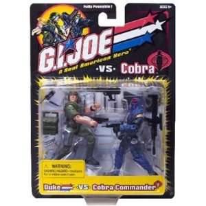 GI JOE vs. Cobra Deset Duke (Green Uniform) vs. Cobra Commander (Blue 