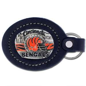  Siskiyou Cincinnati Bengals Leather Key Ring Sports 