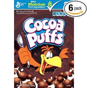 Cocoa Puffs, 11.8 Ounce Boxes (Pack of 6)  Grocery 