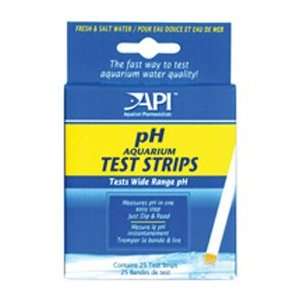  API pH Test Strip for Aquariums 25 Count