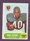 1968 TOPPS FOOTBALL POSTERS GALE SAYERS BOB HAYES  