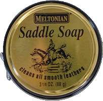 Meltonian Saddle Soap Clean Leather Cleaner 3.125 OZ  