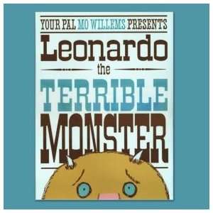  Kids Books Leonardo the Terrible Monster by Mo Willems 