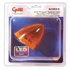  CLR/MRK, 2 1/2 YELLOW BEEHIVE, HI COUNT LED , RETAIL PACK 