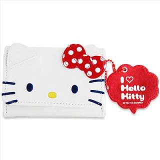 Hello Kitty ID / Name Card Holder Bag Pok a Dots D cut  