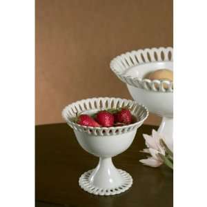  VICTORIA WHITE 6 PORCELAIN FOOTED BOWL
