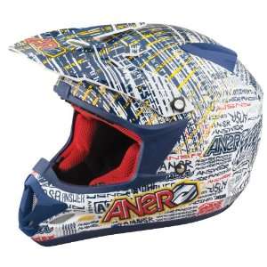  Answer Comet Graphics Helmet , Size Md, Color Blue/Red 