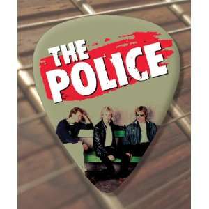  Police (1) Premium Guitar Pick x 5 Medium Musical 