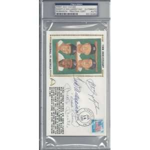  Triple Crown Winners Autographed First Day Cover Mickey 