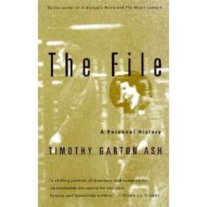  Personal History [Paperback] Timothy Garton Ash (Author) Books