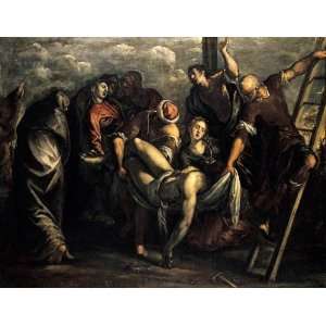  Hand Made Oil Reproduction   Tintoretto (Jacopo Comin 