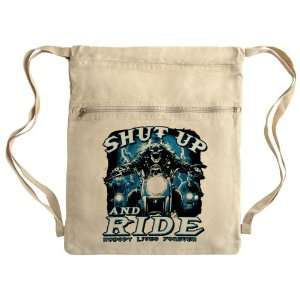  Messenger Bag Sack Pack Khaki Shut Up And Ride Nobody 