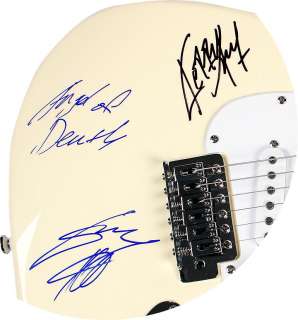 Slayer Autographed Big 4 Signed Fender Guitar & Exact Video Proo 