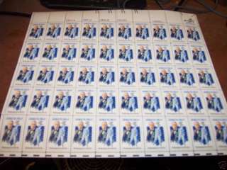 Unused Stamp Sheet 50 ct 15 cents George M Cohan Stamps  