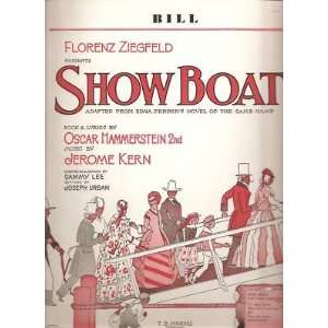  Sheet Music Bill from Showboat 18 