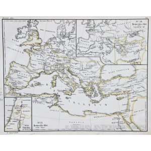   Norstedt Map of the Roman Empire under Trajan (1876)