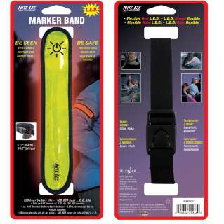 Nite Ize Red LED Marker Band Strap Light NAB 03 *NEW*  