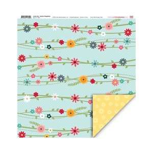 My Little Shoebox   Lovely Day Collection   12 x 12 Double Sided Paper 