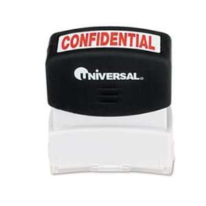  Message Stamp, CONFIDENTIAL, Pre Inked/Re Inkable, Red 