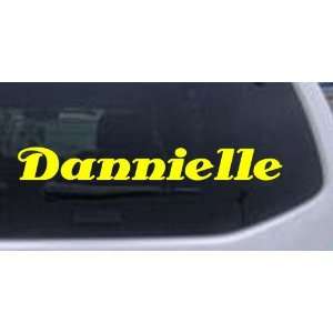   Dannielle Name Decal Car Window Wall Laptop Decal Sticker Automotive