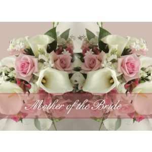  Mother of the bride Congratulations card bouquet Health 
