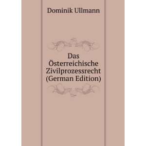   Zivilprozessrecht (German Edition) Dominik Ullmann  Books