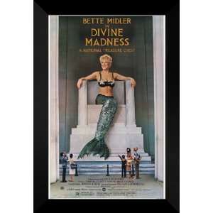  Divine Madness 27x40 FRAMED Movie Poster   Style A 1980 