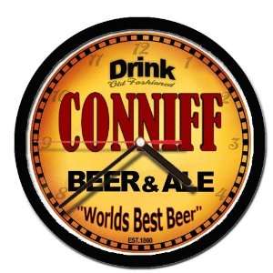  CONNIFF beer and ale cerveza wall clock 