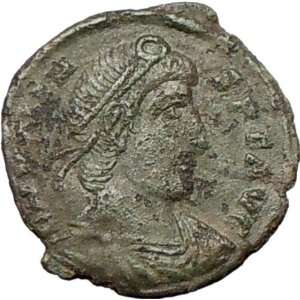 VALENS 364AD R.TERTIA Rome mint Very rare Ancient Roman Coin Victory 
